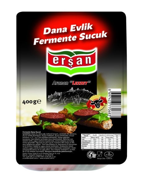 Dana Acılı Evlik Fermente Sucuk 400 Gr