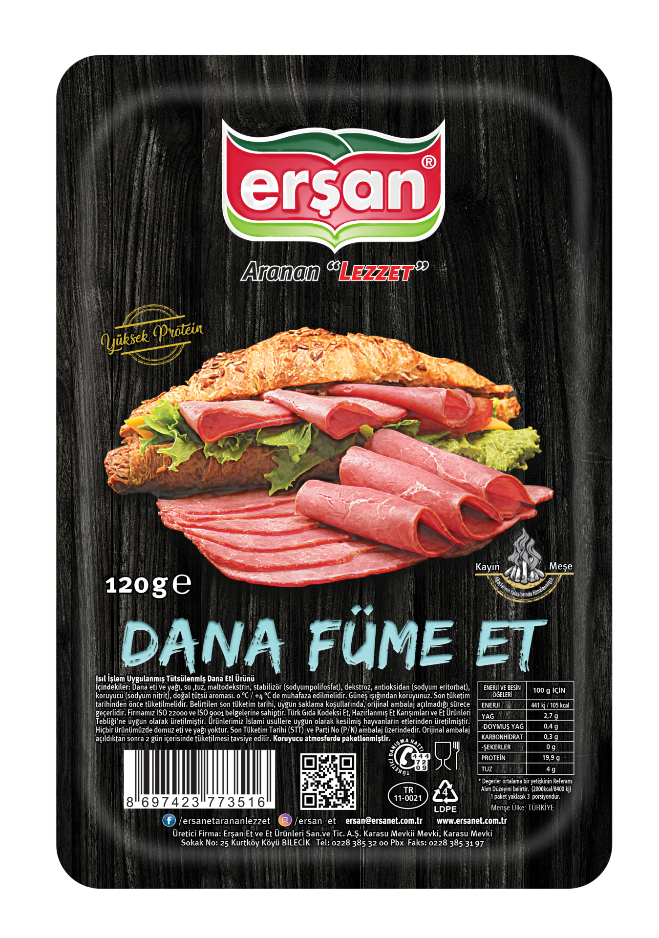 Dana Füme Et 120 Gr