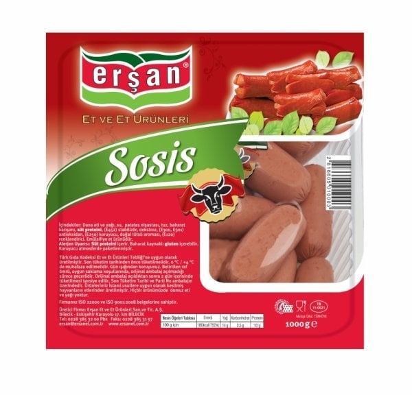 Dana Kokteyl Sosi̇s 1000 Gr