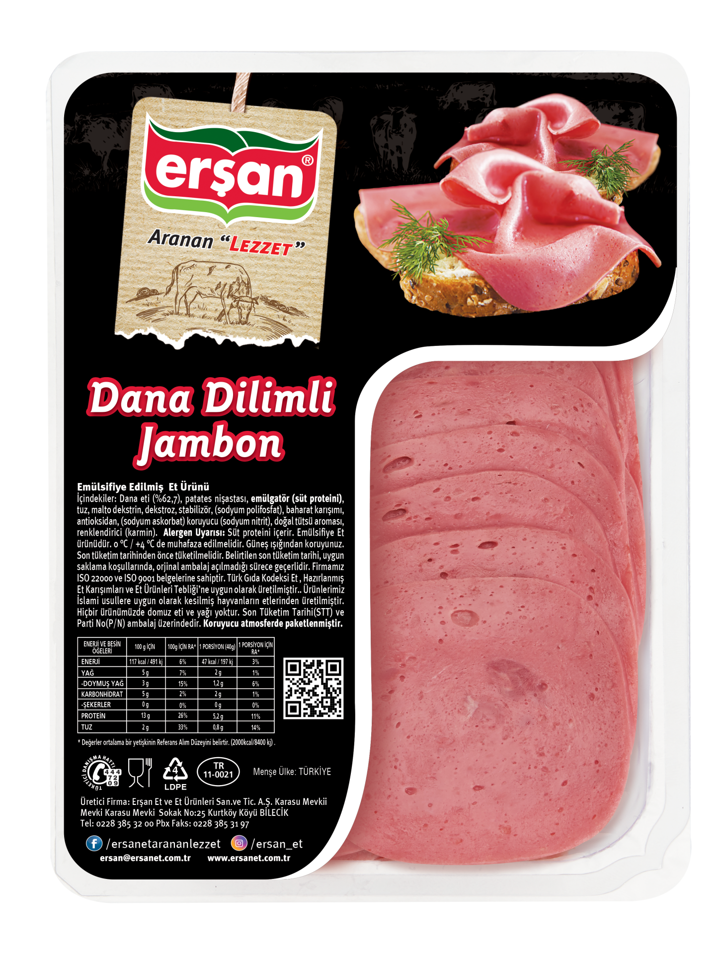 Dana Di̇li̇mli̇ Jambon 200 Gr