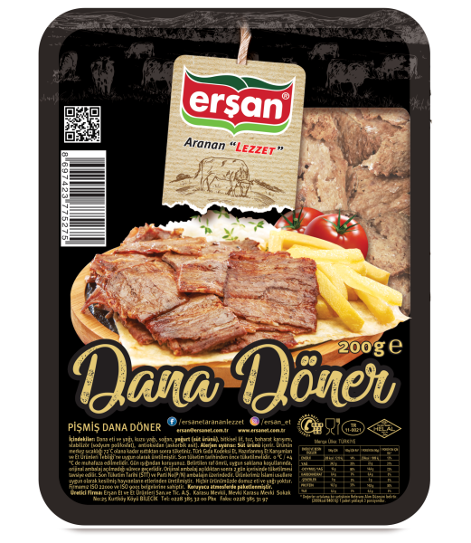 Pi̇şmi̇ş  Dana Döner 200 Gr