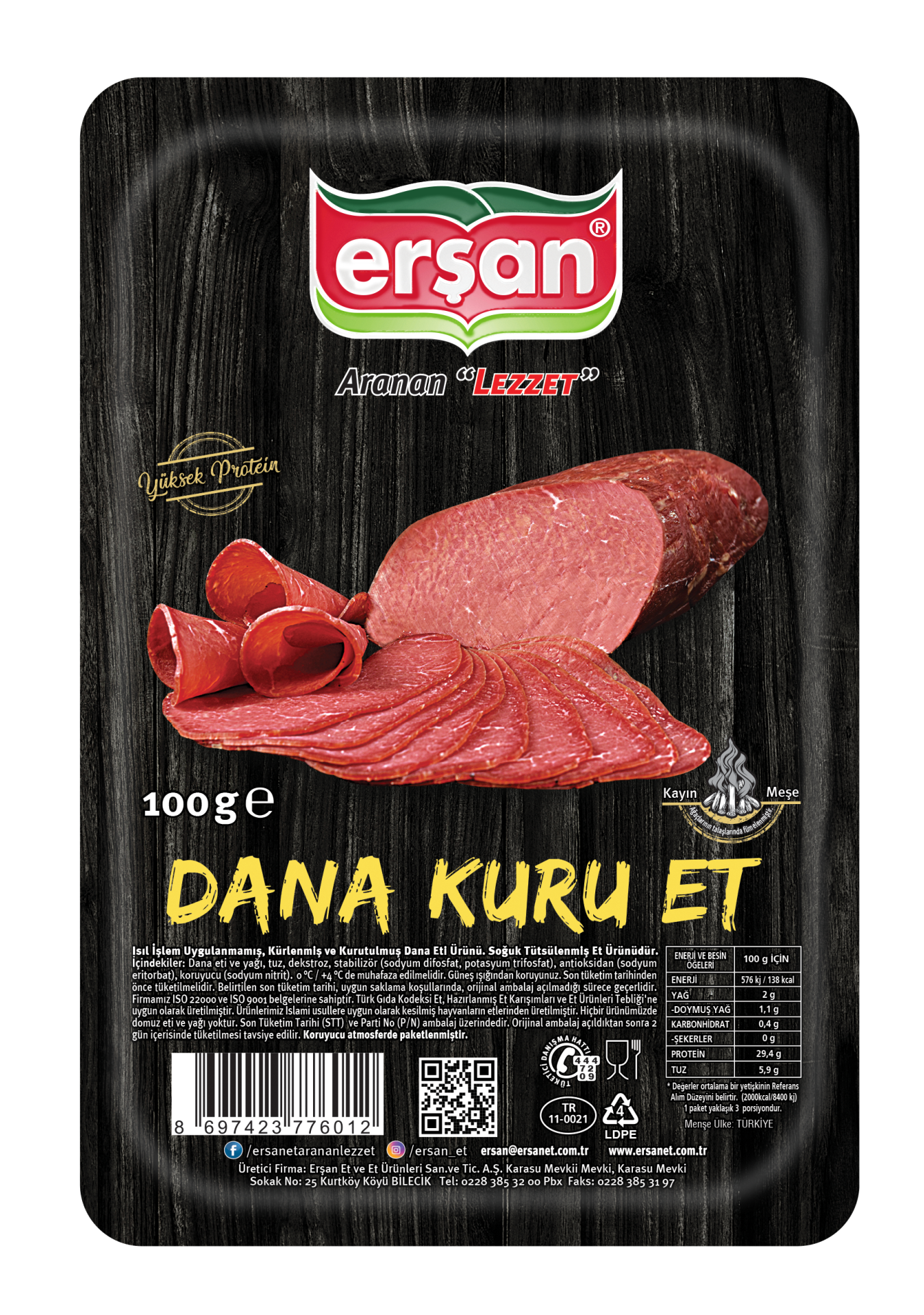 Dana Kuru Et 100 Gr
