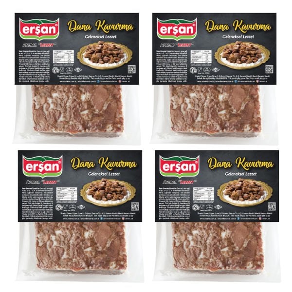 Kare Kavurma 250 Gr X 4 Adet
