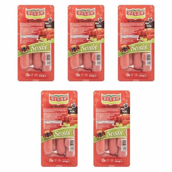 Dana Kokteyl Sosi̇s 200 Gr X 5 Adet