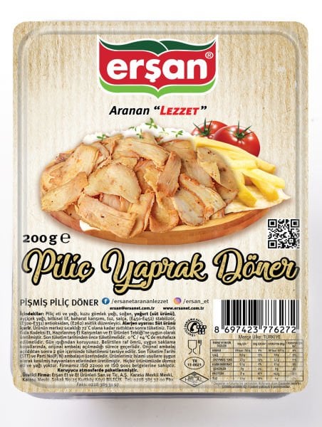 Pi̇şmi̇ş Pi̇li̇ç Yaprak Döner 200 Gr