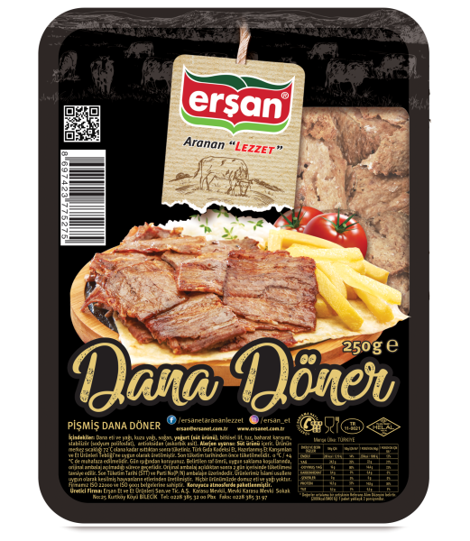 Pi̇şmi̇ş Dana Döner 250 GR
