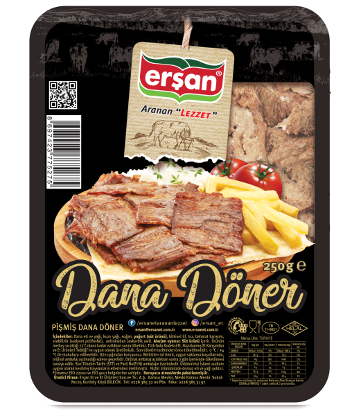Pi̇şmi̇ş Dana Döner 250 GR